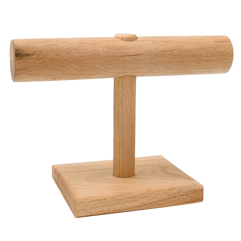 Поделки из дерева Дисплей T BAR часы браслет ювелирные изделия стенд держатель для