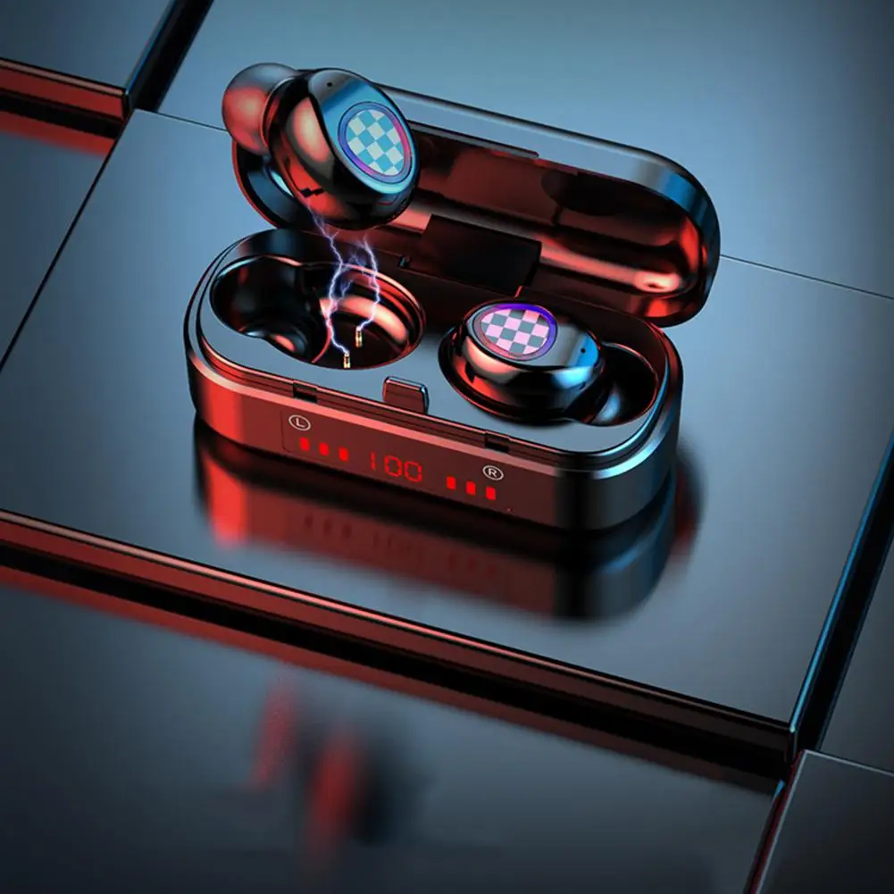 Новый V7 наушники-вкладыши TWS с наушников 5 0 Беспроводной Bluetooth гарнитура Мини