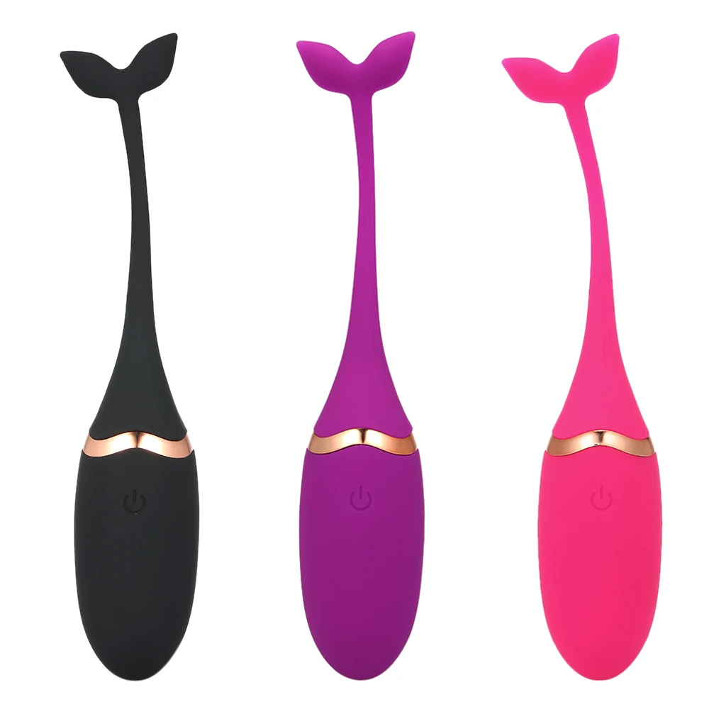 Перезаряжаемый вибрирующий вибратор для яиц с дистанционным управлением Tele control