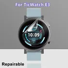 Ультрапрозрачная Защитная пленка для TicWatch E3, мягкая Гидрогелевая Защитная пленка для смарт-часов Tic Watch E 3 (не закаленное стекло)