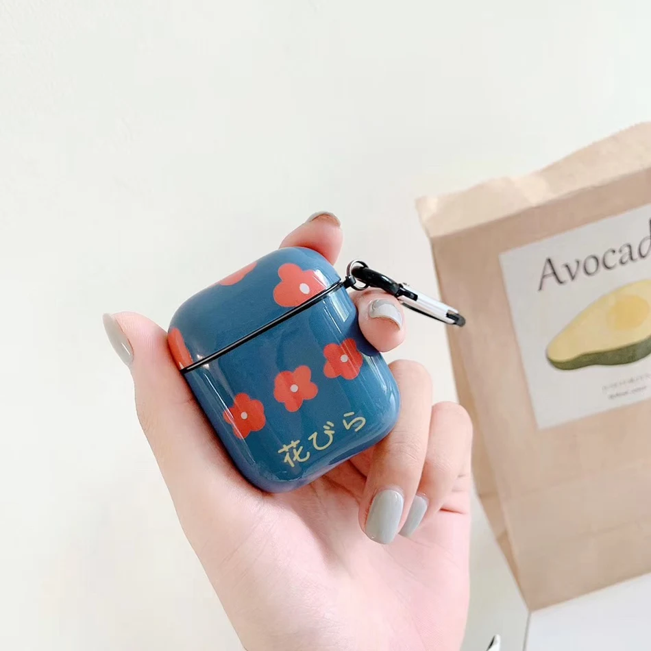 Беспроводной чехол для наушников для Airpods, чехол, Роскошный милый цветок, чехол для наушников для Apple Air Pods 2, чехол, защита, аксессуары для кожи - Цвет: 956F