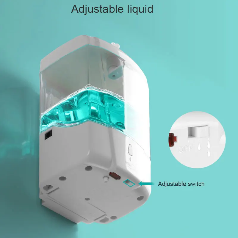 

Automatic Hand Sanitizer Dispenser Automatic Wall Mounted Touchless Soap Dispenser Touch-Free Infrared Motion Sensor _WK