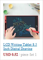 Креативный планшет для рисования 8,5 дюймов блокнот цифровой lcd графическая доска почерк доска объявлений для образования бизнеса