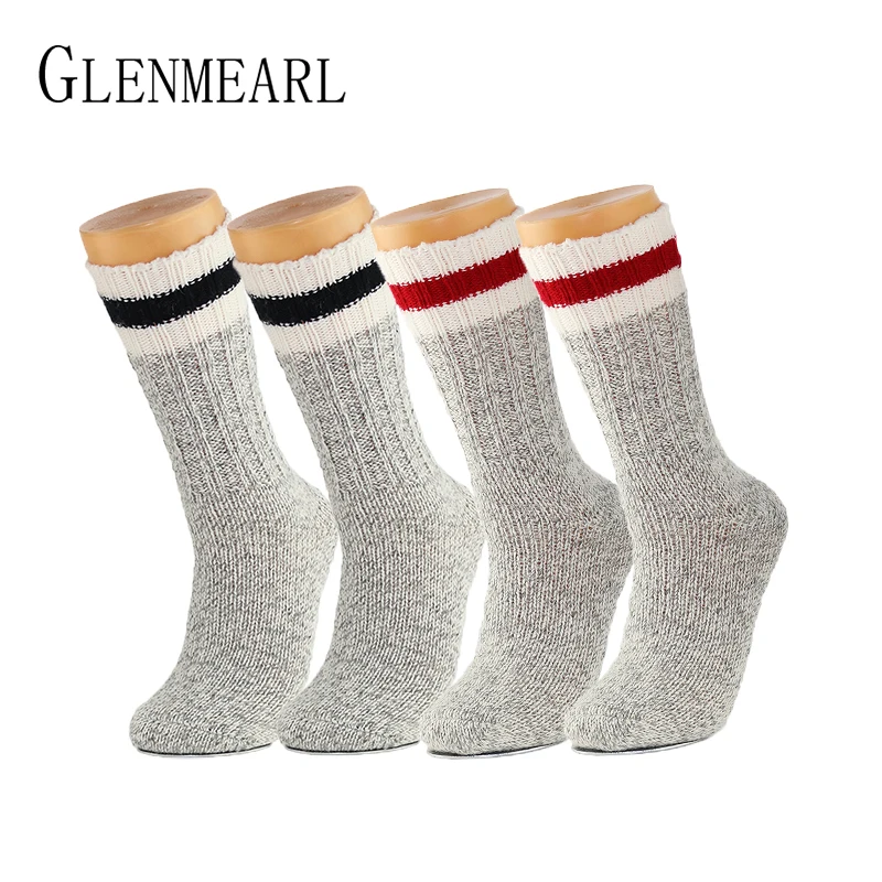 Носки мужские/женские зимние из шерсти мериноса 4 пары | Женская одежда