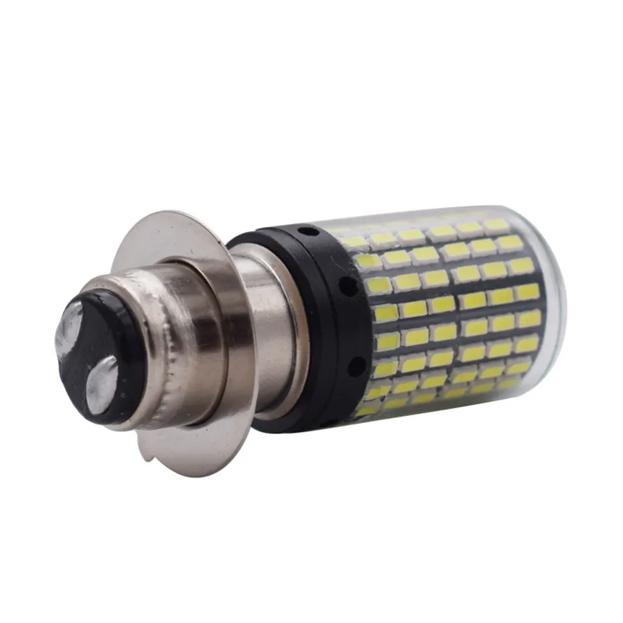 144LED H6M P15D 100W 6000K 1200lm мотоциклетные лампы фар дальнего и ближнего света для Yamaha Raptor