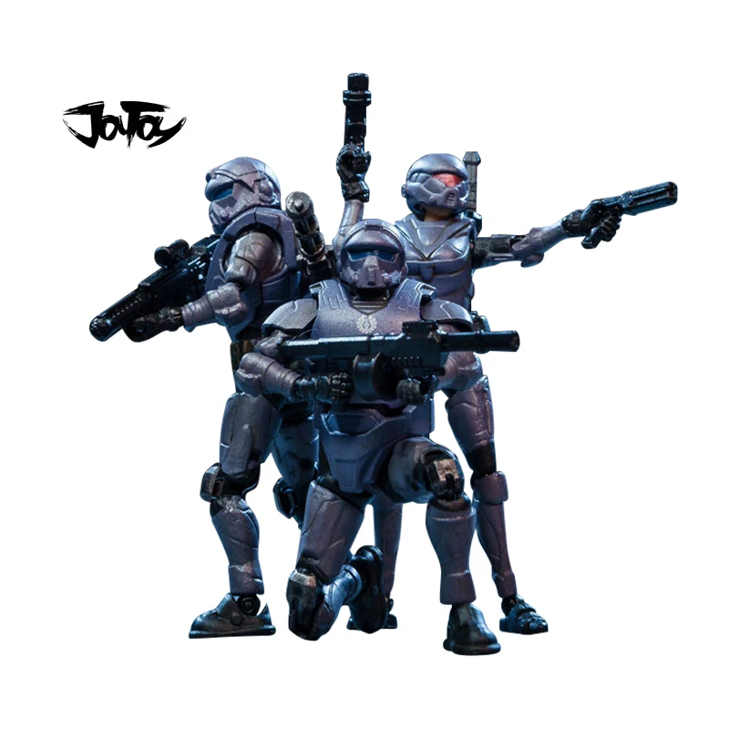 

JOYTOY 1/25 Action Figure (3PCS/SET) Steel Ride Corps Qingyan Team Anime Collection Model Toy For Gift Free Shipping