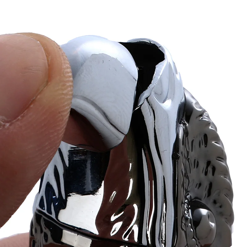 Индивидуальная зажигалка креативная газовая в форме головы орла Мужская
