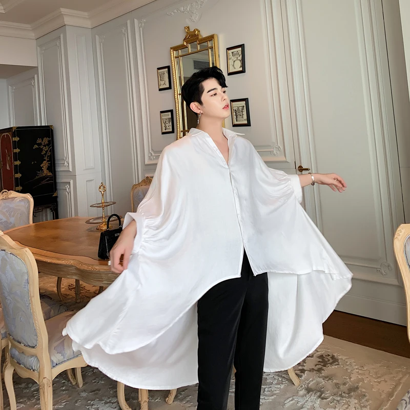 Модная Японская уличная одежда в стиле хип хоп панк Готическая рубашка для