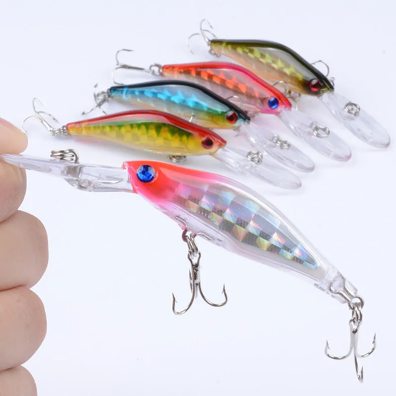 1 шт. похожая на настоящую Лазерная гольян приманки длинная губа жесткая