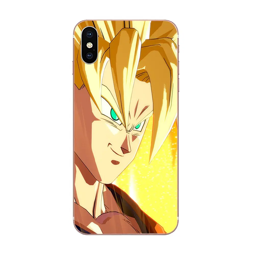 Горячая Dragon Ball Z Сон Гоку Супер сайян тпу шаблон для Xiaomi Redmi Note 2 3 3S 4 4A 4X5 5A 6 6A Pro