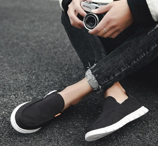

7425-T-Men's casual lace-up outdoor trend Korean fashion shoes sports shoes