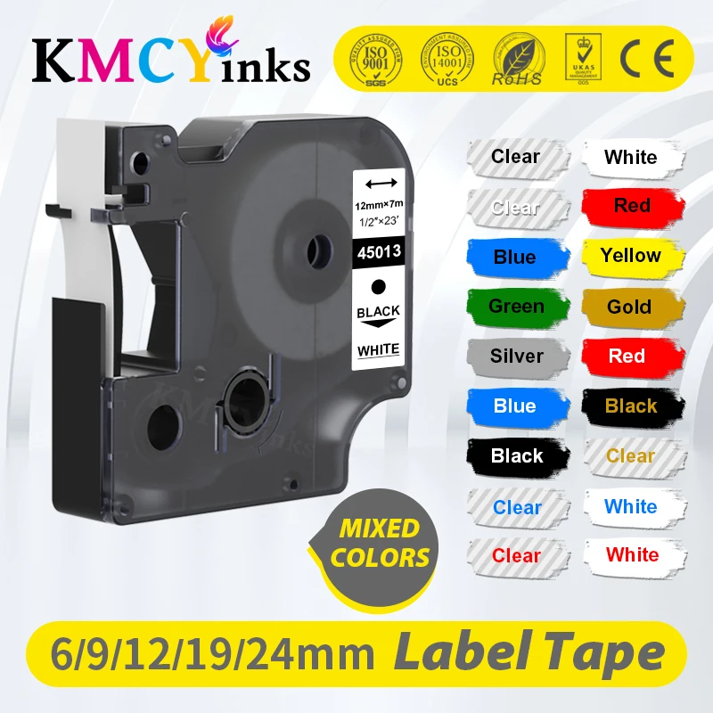 1 шт. картридж для маркировки Dymo D1 LabelManager Writer Maker 45013 45010 P 280 160 | Компьютеры и офис