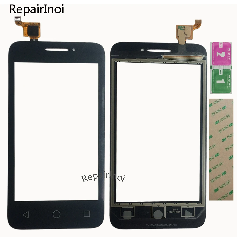 

10 шт. 4,0 "сенсорный экран для Alcatel One Touch Pixi 3 4013D 4013 OT4013 сенсорный экран дигитайзер сенсор внешняя стеклянная панель объектива