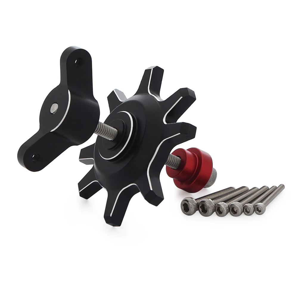 Инструмент для сборки радиоуправляемых автомобильных шин красный/черный 1/10