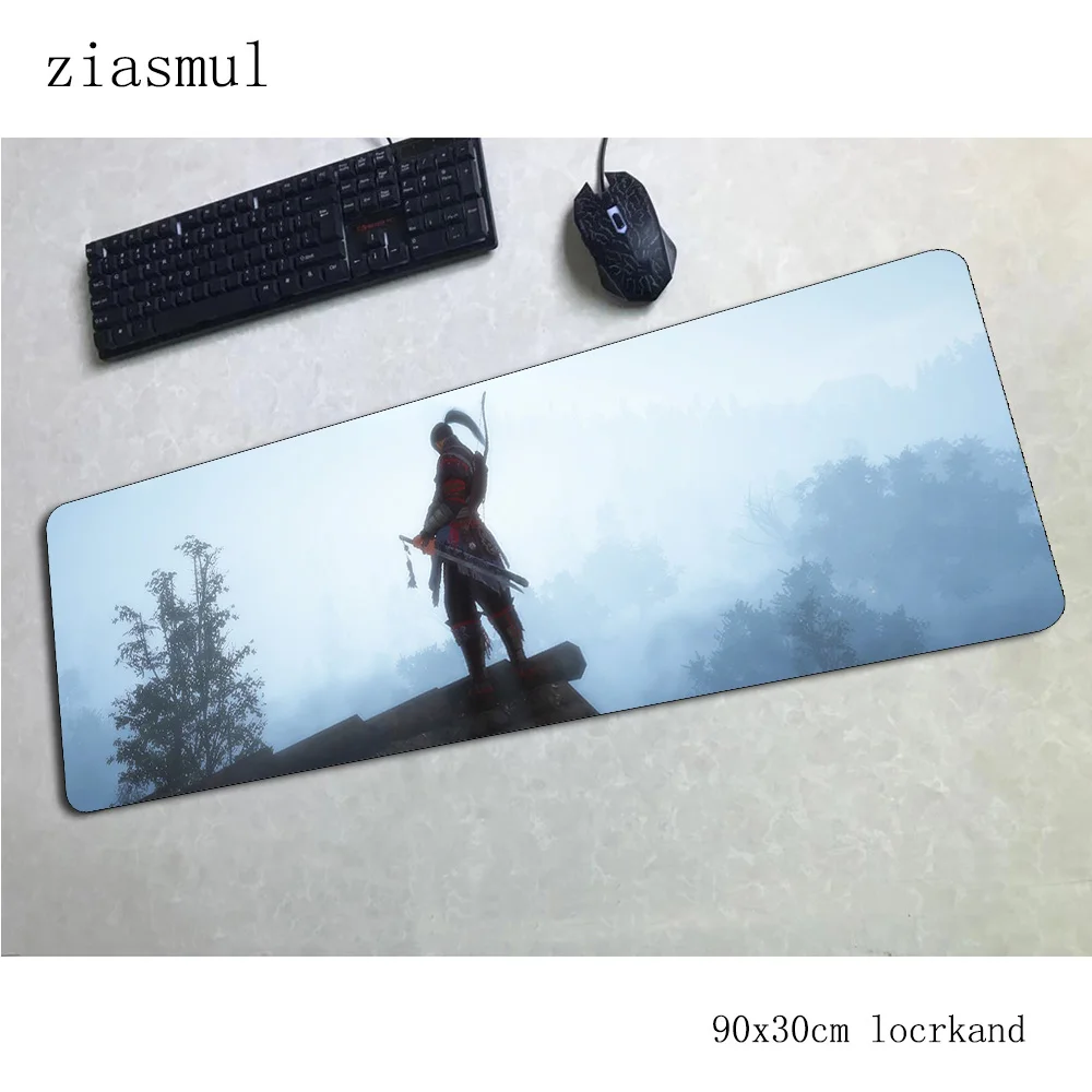 Черный игровой коврик для мыши desert padmouse 900x300x3 мм большой компьютерный стол