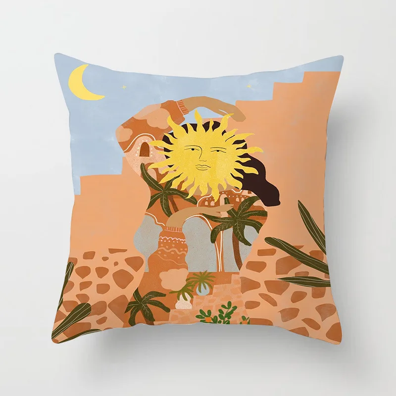 

Matisse Style Pillowcase Pillowcase Oil Painting Pillow Cushion Lumbar Pillowcase Wholesale