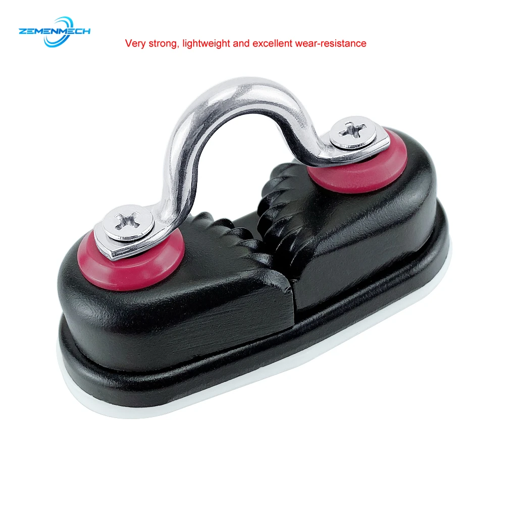 Профиль Анодированной алюминиевой Cam бутсы с ведущий кольцо лодка веревки зажимы