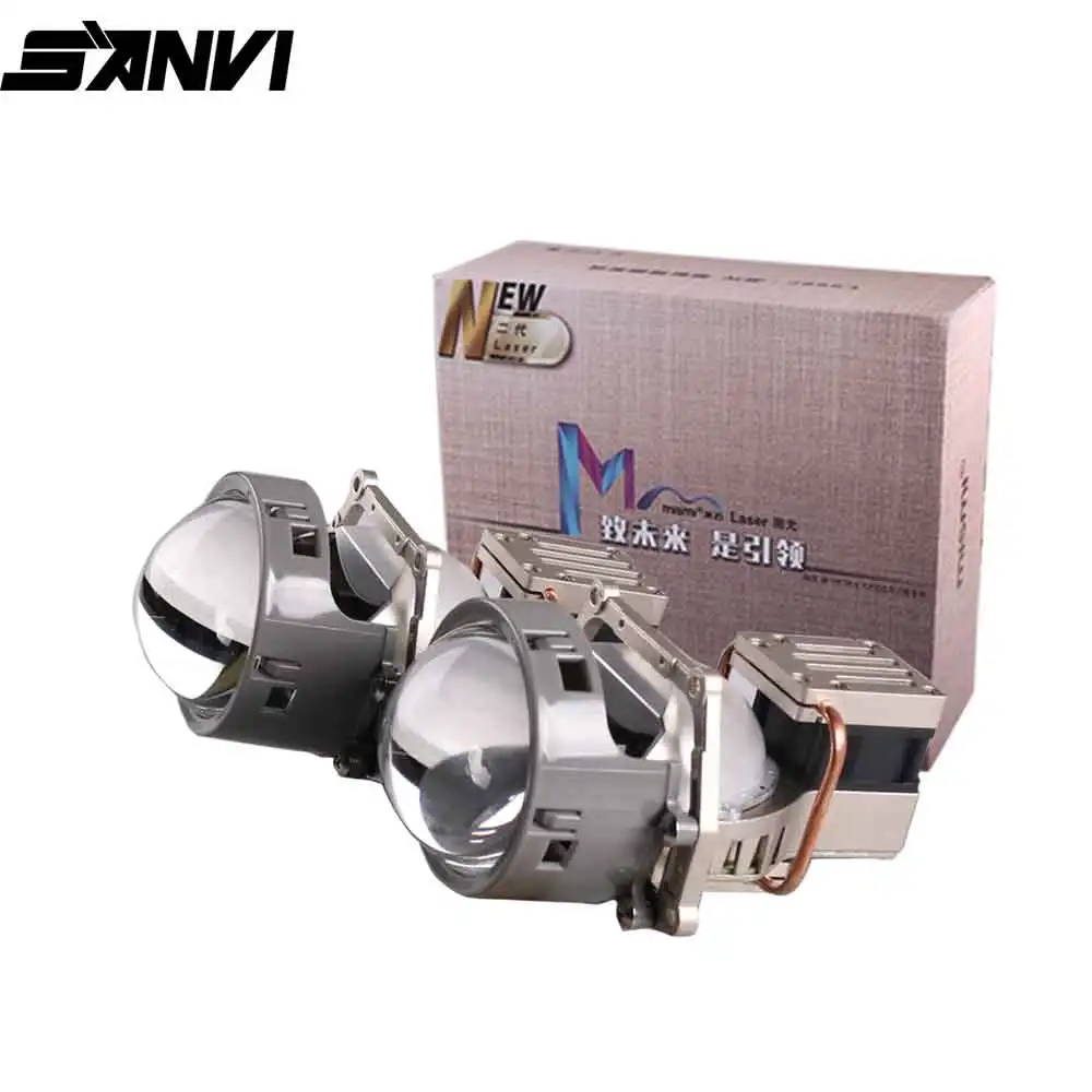 Sanvi M3 3 дюйма 58 Вт 5500k Bi светодиодный и лазерный проектор светильник для объектива
