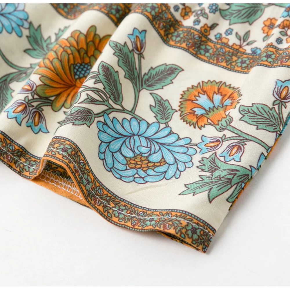 Весна и лето 2020 новые женские Богемные национальные шорты со средней талией с