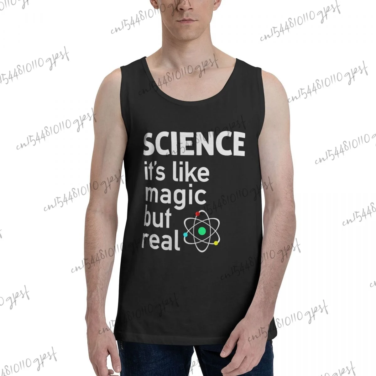 

Men's bodybuilding clothing SCIENCE It's Like Magic, But Real gilet bape shark tank top men Tank Top Shirt
