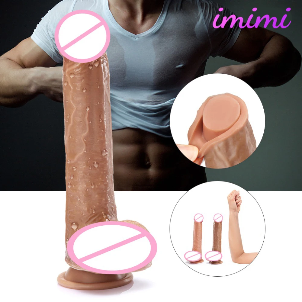 Реалистичный фаллоимитатор эротические игрушки 7/8 дюйма огромное ощущение