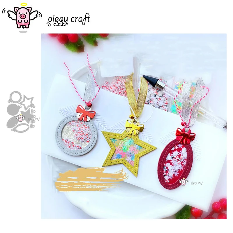 

Металлические режущие штампы, свинья, для рукоделия год, Рождественский шейкер, колокольчик, скрапбукинг, ремесло, нож, форма, лезвие, штампы, трафареты