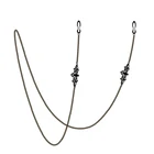Ремешки в стиле ретро для женских очков, черная летучая мышь, подвесная веревка, цепочка, ожерелье, ремешок для очков, шнур для очков, подвесная веревка 2022