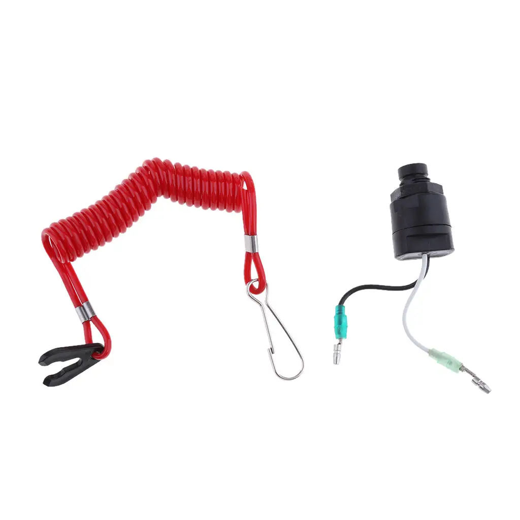 Универсальный пластиковый шнур MagiDeal для ограничителя двигателя лодки комплект