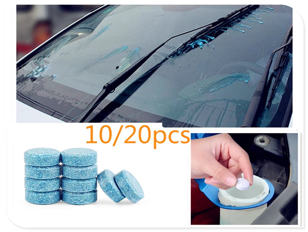 Жидкость для обеззараживания лобового стекла автомобиля 10 шт. чистые аксессуары