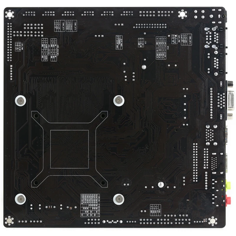 Realan Intel Celeron J1900L2 процессор Настольный ПК мини Itx материнская плата с двумя Lan