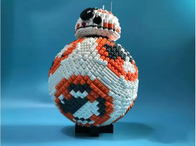 05043 Звездные войны космос из печати R2-D2 набор роботов модель строительные блоки 2127 шт Кирпичи Игрушки совместимы с Bela 10225