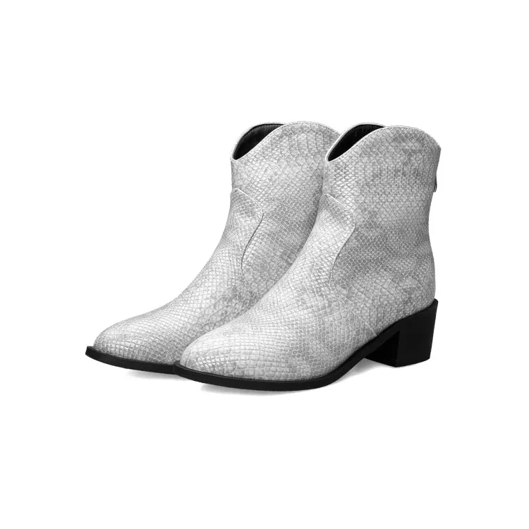 2019 повседневные ковбойские Полусапоги в западном стиле сезон осень-зима женские