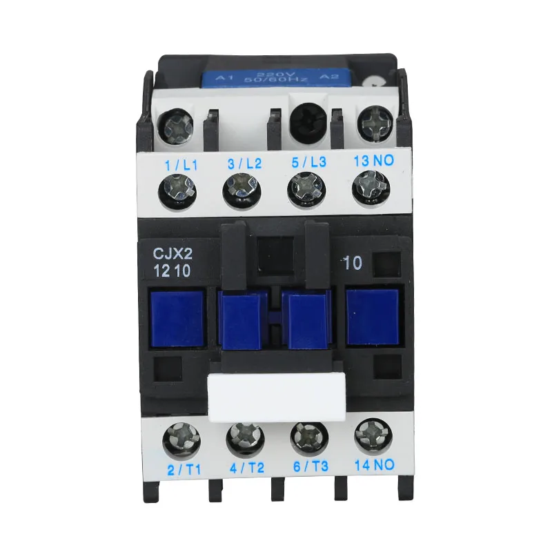 Контактор CJX2-1210 12A переключатели LC1 AC напряжение контактора 380V 220V 110V использование с Поплавковым переключателем
