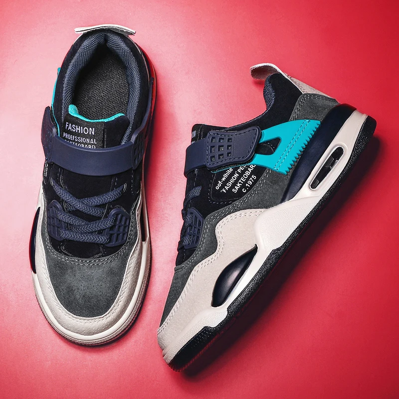 Jackshibo новые спортивные кроссовки для детей тенниса с воздушной подушкой модная