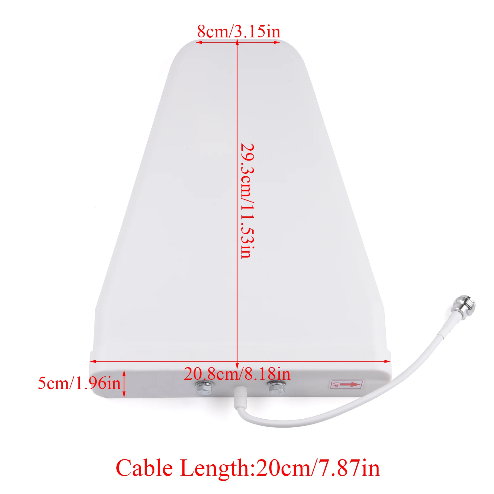 FR&RU Warehouse 3G 4G 5G 8dBi Antenna 800-3700MHz Outdoor Antenna N Female Connector For Signal Repeater Booster Amplifier