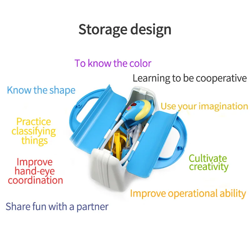 

Kids Doctor Toys Set Portable Suitcase Medicine Accessories Children Toys Pretend Play House Medical Tools Educational Toys