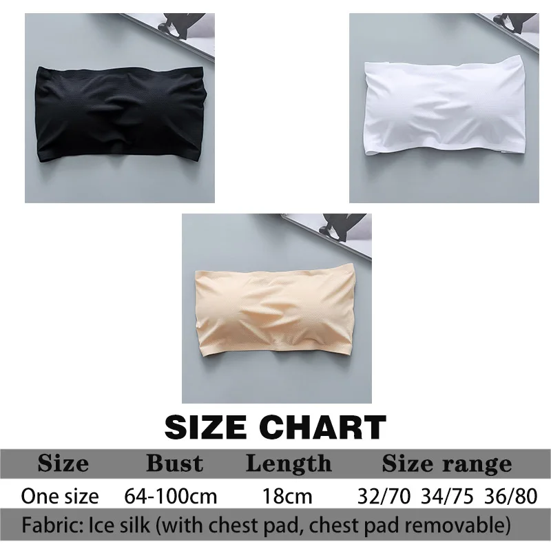 Бюстгальтер без бретелек незаметный из вискозы|Топы бретелек| |