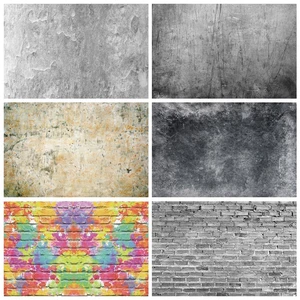 Фон для фотосъемки Laeacco, белый, серый, цементная стена, градиентный цвет, для портретной съемки, Фотофон для еды