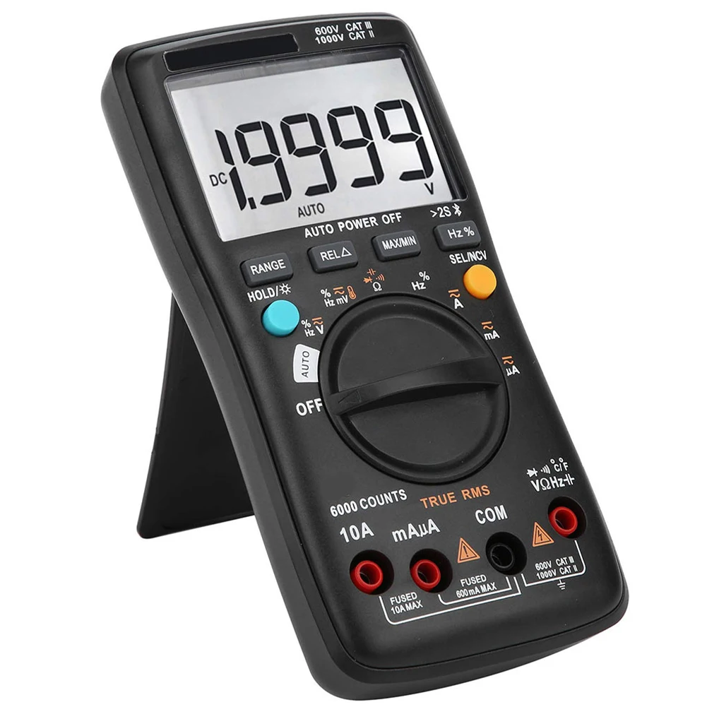 

ZT-300AB Handheld Digital Multimeter LCD Backlight Portable AC/DC Ammeter Voltmeter Ohm Voltage Tester Meter Multimetro