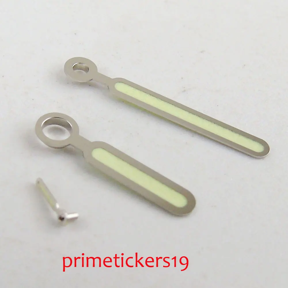 Мужские часы Parnis с серебряным покрытием зеленые подходит для руки 6497