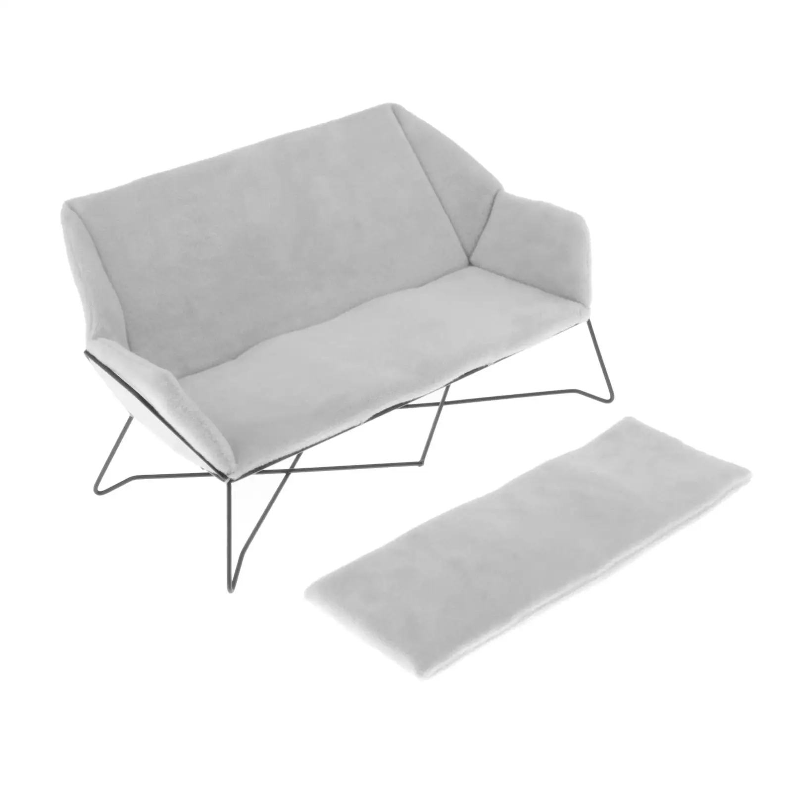 

1 шт. 1:6 масштаб DIY мебель диван Loveseat Soliders модель фильма декор мебель