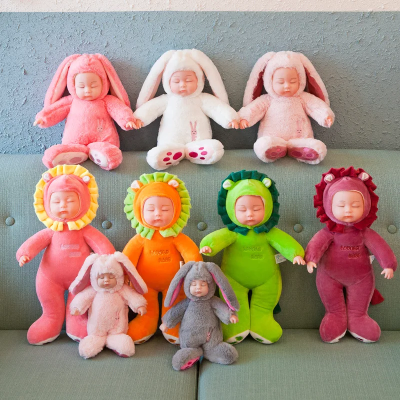 Бесплатная доставка плюшевая игрушка для хорошего сна милая Спящая кукла