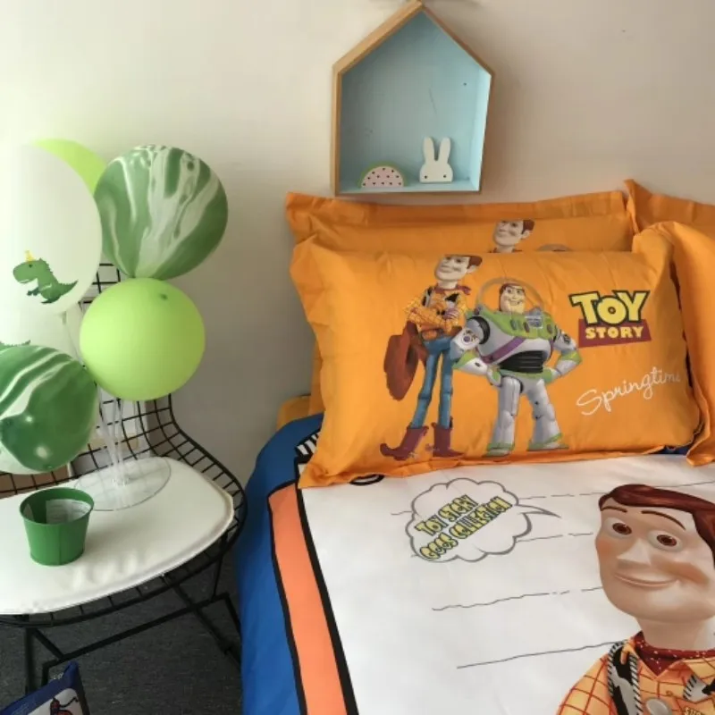 Постельные принадлежности Buzz Woody с принтом пододеяльник набор Disney Toy Story