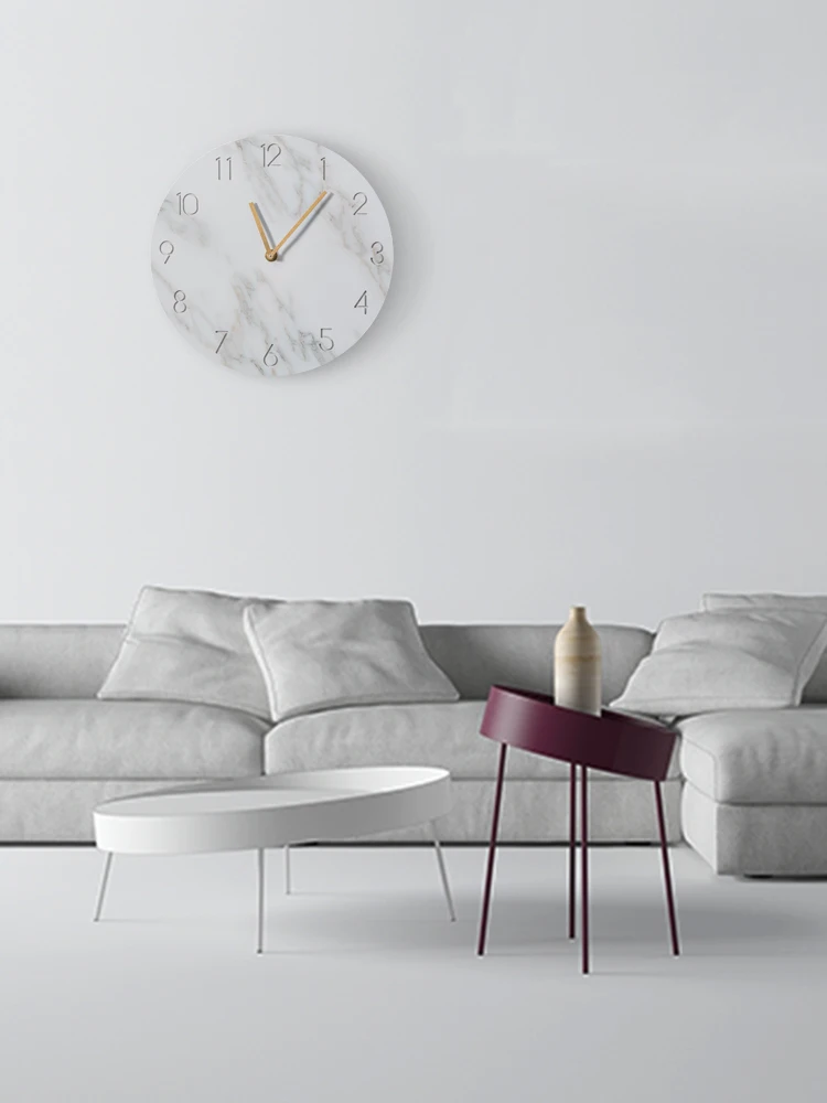 Скандинавские настенные часы украшения для спальни кухни домашний бесшумный