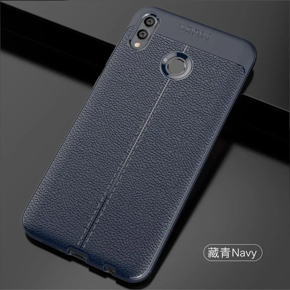 Мягкий кожаный чехол из ТПУ для телефона Huawei P20 P11 Pro LITE Nova 3i Y5 Y6 2018 PRIME 3e Honor play 8C 8x Max