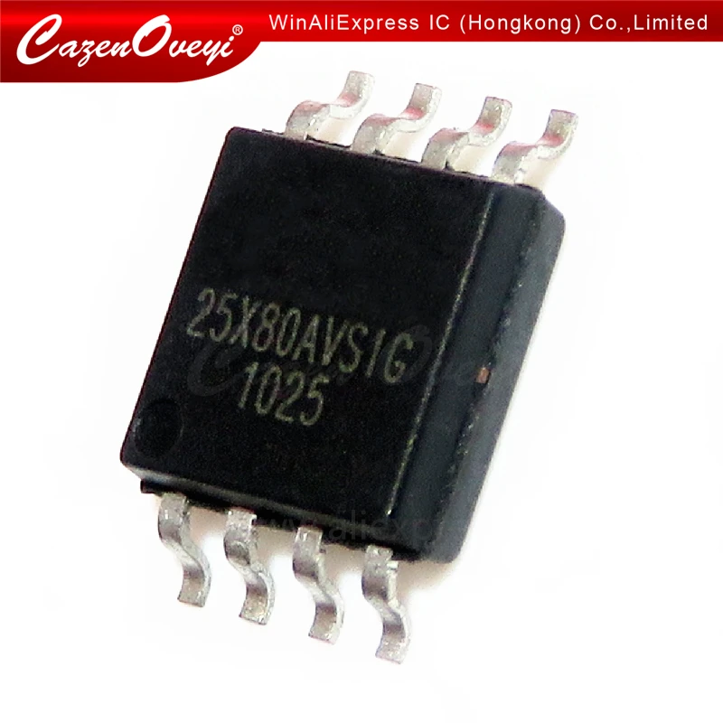 10 шт./лот W25X80VSSIG W25X80VSIG 25X80VSIG W25Q80 W25Q80BVSIG W25X80 SPI FLASH 8 Мбит/с 1 Мб в наличии