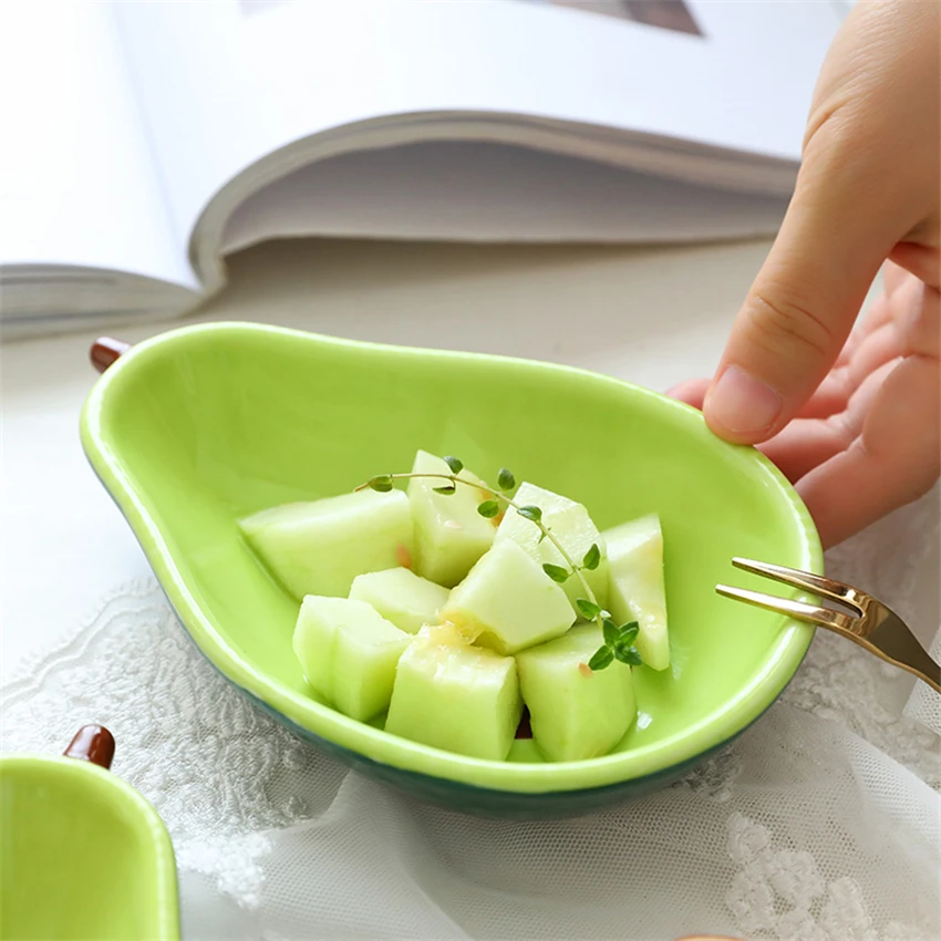 

Alien household creative cute little fruit plate plate plate plate web celebrity ins tableware ceramics breakfast