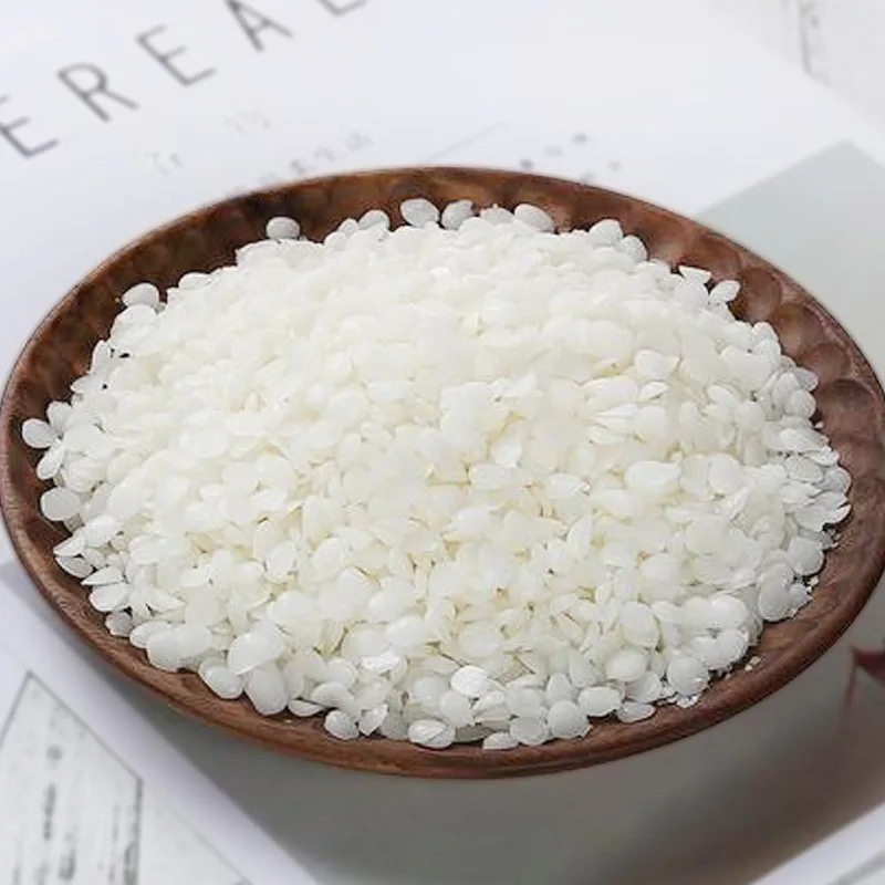 Натуральный гранулированный белый пчелиный воск ароматические свечи белые