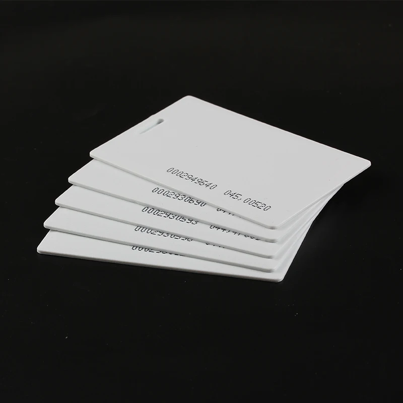 100Pcs 125Khz PVC RFID Proximity Door Entry Access Control EM/ID Card Keyfobs Plastic Token Tags Read Only ID Number | Безопасность и
