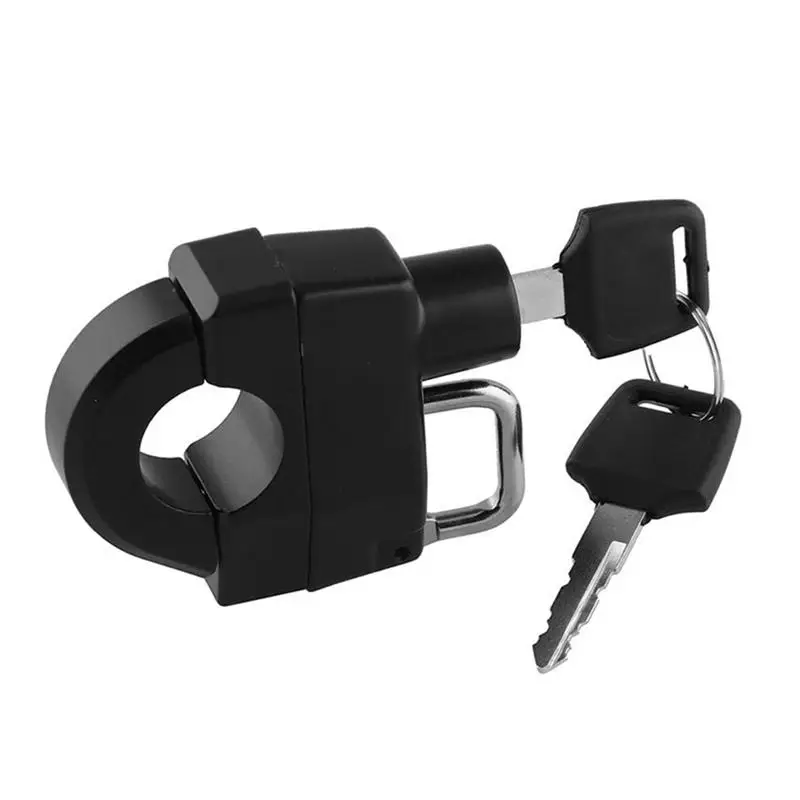 1 шт. Мотоцикл Шлем Замок Прочный безопасности с фокусным расстоянием 25 мм
